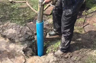 Обсадка скважины на воду