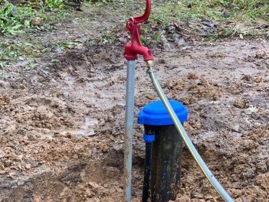 Бурение скважин на воду малогабаритной установкой